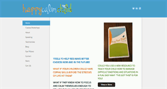 Desktop Screenshot of happycalmchild.com