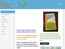 Tablet Screenshot of happycalmchild.com